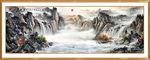 山水画国画山水画