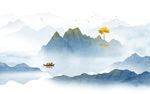 中式山水画