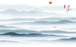 新中式山水画