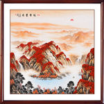 山水画国画山水画