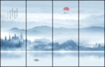 新中式山水画