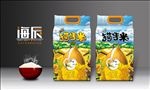 大米包装 米袋设计 猫牙米