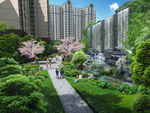 小区绿化 小区景观