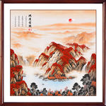 鸿运当头国画