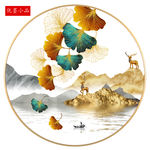 幸福有路装饰画