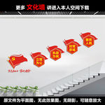楼梯党建