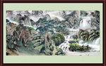 山水风景画图