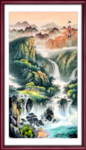 玄关山水画