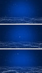 4K 蓝色海洋粒子