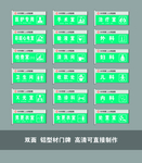 医院门牌 医院科室牌医院导视牌
