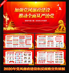 2020年党风廉政建设展板