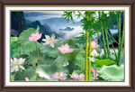 荷花图