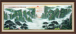 山水画国画山水画