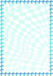 天空蓝 许可证书纹