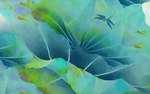 国画荷花