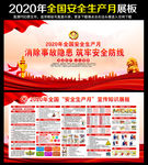 2020安全生产月展板