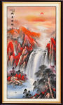 山水画国画山水画