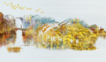抽象油画