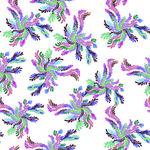 花型  数码  印花  花纹