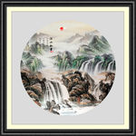 山水画国画山水画