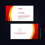红色名片 企业名片 公司名片