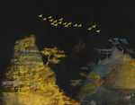 抽象油画