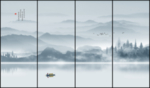 水墨山水画