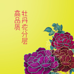 牡丹花分层高品质.psd