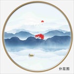山水画 山水 水墨山水