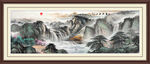 山水画国画山水画