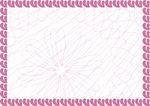 杏运色 特约证书纹