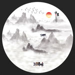水墨画