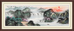 山水画国画山水画