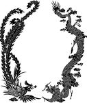 龙凤 龙凤呈祥 龙 凤 素材
