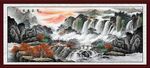 山水画国画山水画