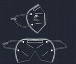 口罩CAD