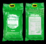 绿色包装 单色包装 大米
