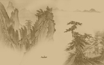 新中式背景墙