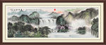 山水画国画山水画