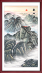 山水画国画山水画