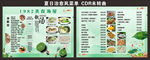 夏日治愈风菜单