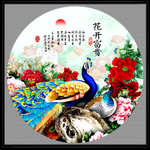 牡丹国画牡丹