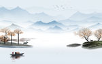 新中式热销新山水画 TIF分层