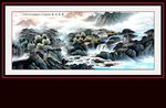 山水画 水墨山水画 意境山水画