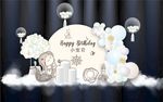 INS海洋美人鱼生日布置