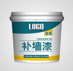 补墙漆涂料油漆包装设计