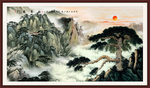 山水画国画山水画