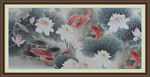 国画荷花