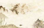国画新品新山水画 TIF分层