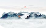 中式山水画